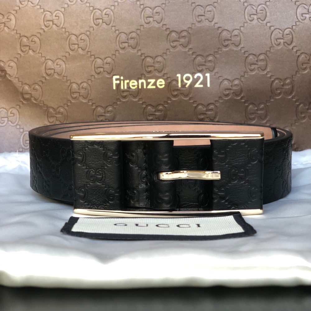 Gucci belt 95/38 gold  buckle